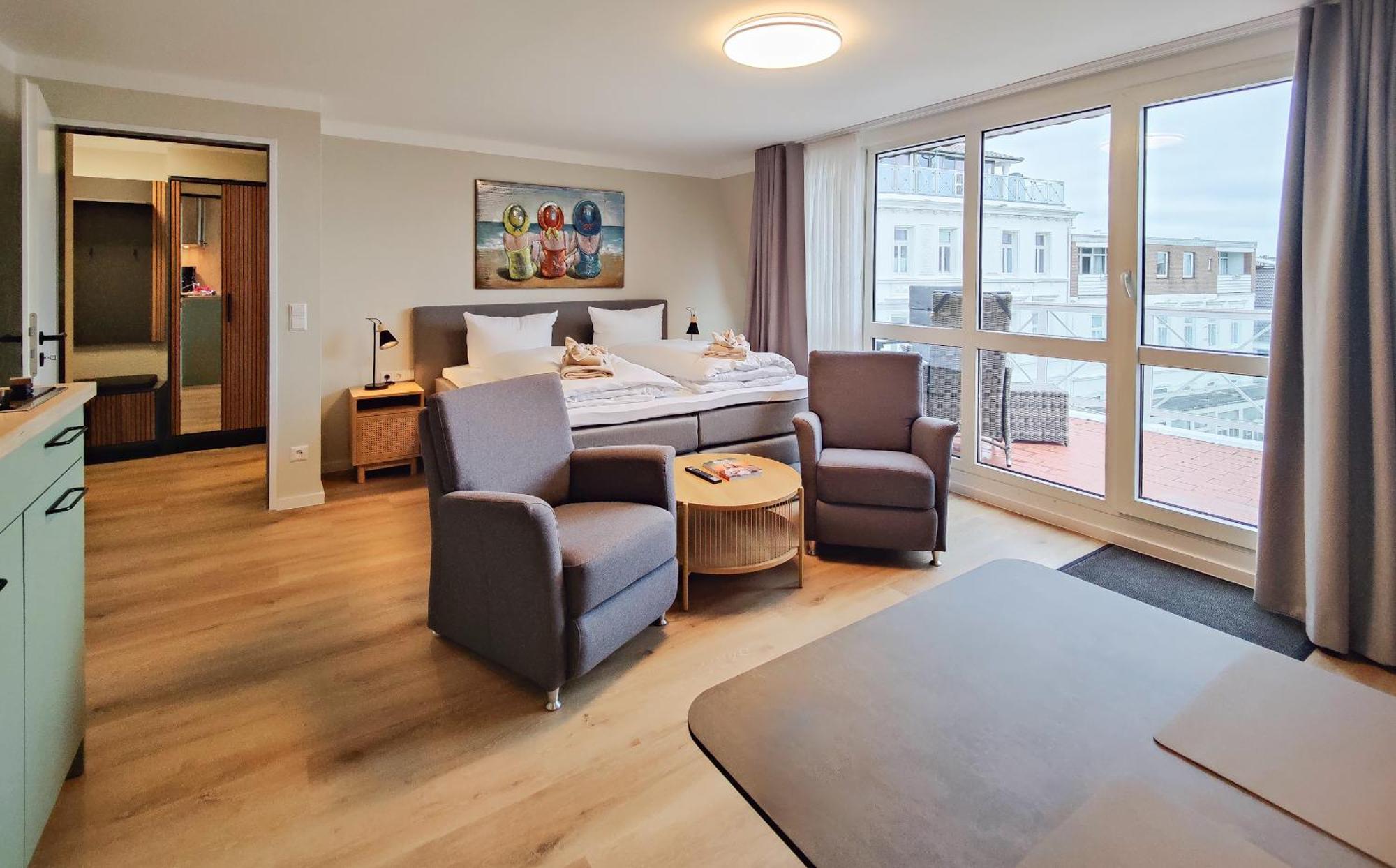 Die Kogge - Wohnung 16 Norderney Eksteriør billede
